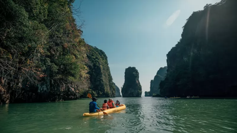 Hong by Starlight with Sea Cave Kayak and Glowing Plankton