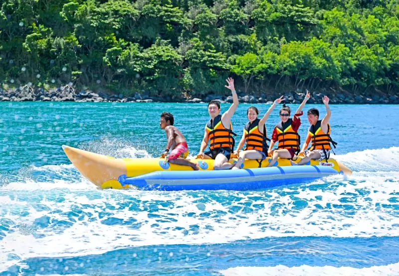 Coral Island Kahung Beach Speedboat Trip Full day