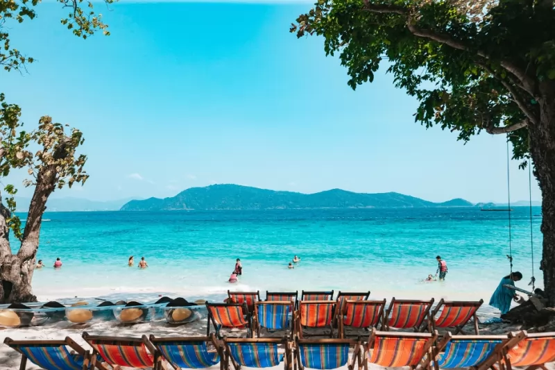 Coral Island Kahung Beach Speedboat Trip Full day