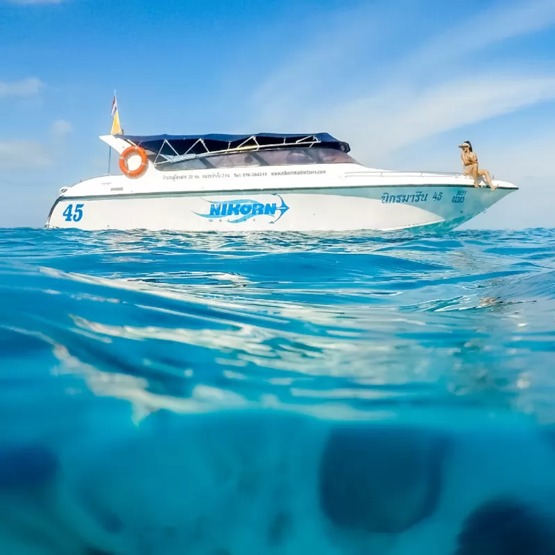 Coral Island Kahung Beach Speedboat Trip Full day