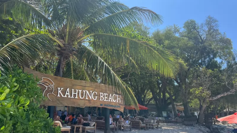 Coral Island Kahung Beach Speedboat Trip Half day