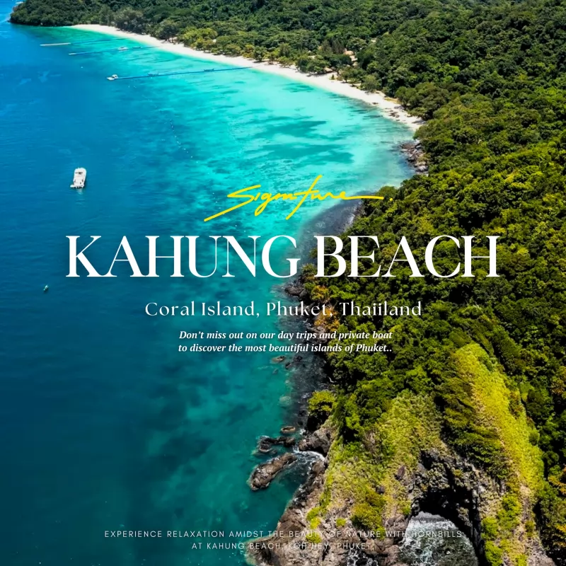 Coral Island Kahung Beach Speedboat Trip Half day