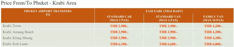 PHUKET AIRPORT TRANSFER