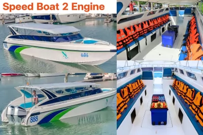 PRIVATE SPEEDBOAT CHARTERS TO PHI PHI ISLAND 2